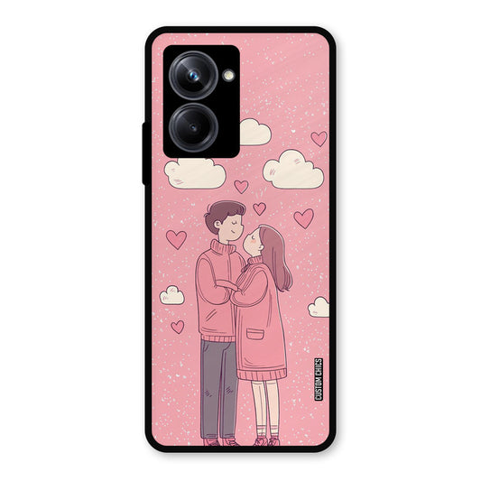 Cute Couple Together Realme 10 Pro Mobile Back Cover - Cute PrintShield Case