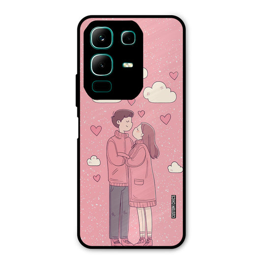 Cute Couple Together Infinix Note 50x Mobile Back Cover - Cute PrintShield Case