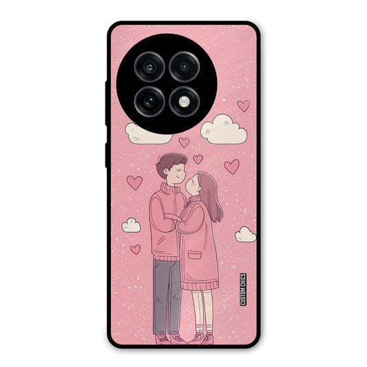 Cute Couple Together OnePlus 13R Mobile Back Cover - Cute PrintShield Case