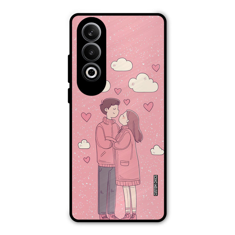Cute Couple Together OnePlus Nord CE4 Mobile Back Cover - Cute PrintShield Case