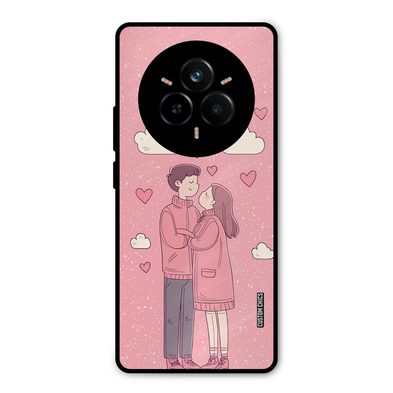 Cute Couple Together Realme 14 Pro Plus Mobile Back Cover - Cute PrintShield Case