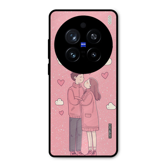 Cute Couple Together Vivo X200 Pro Mobile Back Cover - Cute PrintShield Case