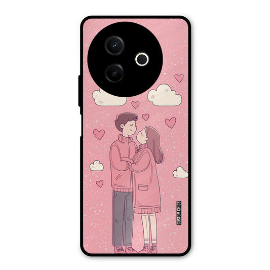 Cute Couple Together Vivo Y39 Mobile Back Cover - Cute PrintShield Case