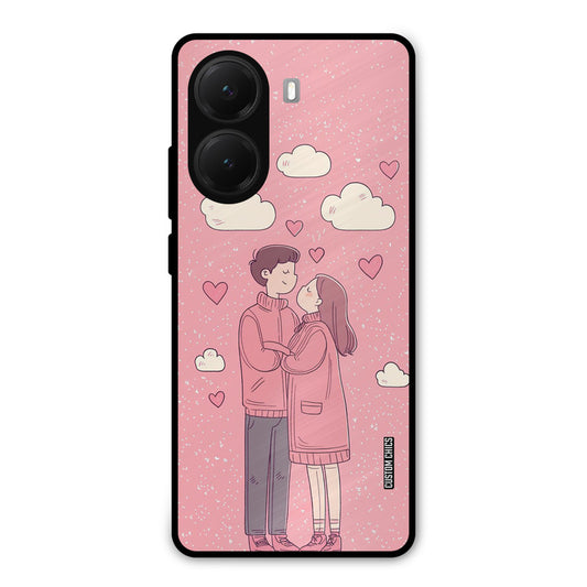Cute Couple Together Poco X7 Pro Mobile Back Cover - Cute PrintShield Case