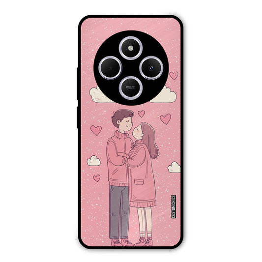 Cute Couple Together Poco M7 Mobile Back Cover - Cute PrintShield Case