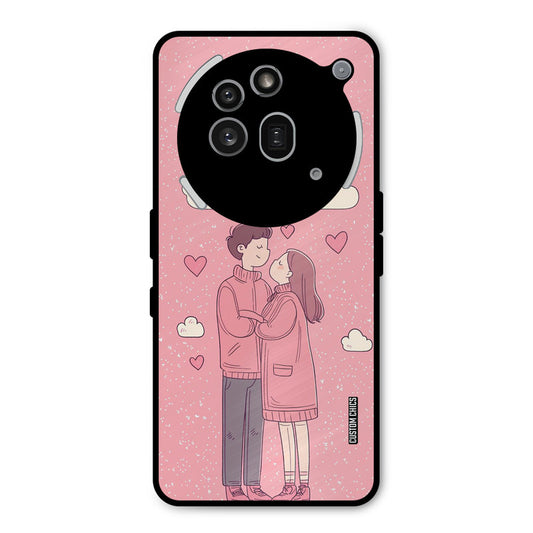 Cute Couple Together Nothing Phone 3A Pro Mobile Back Cover - Cute PrintShield Case