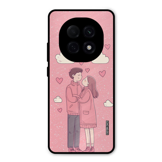 Cute Couple Together Oppo F29 Pro Mobile Back Cover - Cute PrintShield Case
