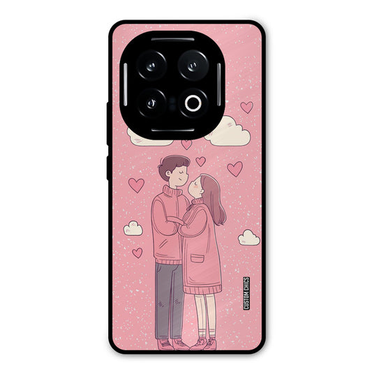 Cute Couple Together iQOO 13 Mobile Back Cover - Cute PrintShield Case