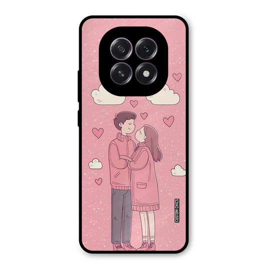 Cute Couple Together Oppo F29 Mobile Back Cover - Cute PrintShield Case