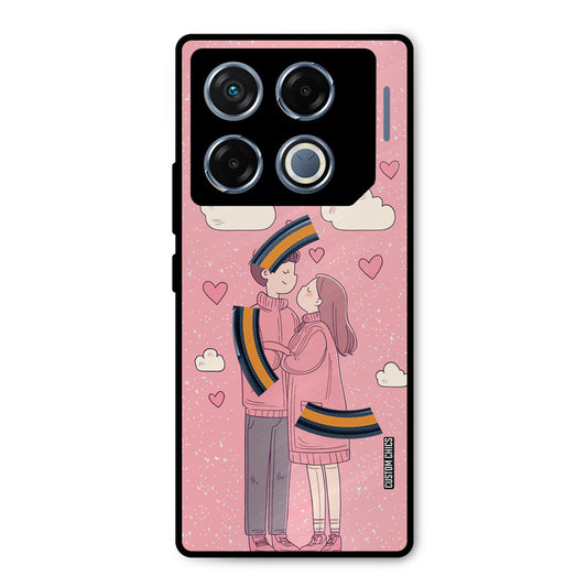 Cute Couple Together Infinix GT 20 Pro Mobile Back Cover - Cute PrintShield Case