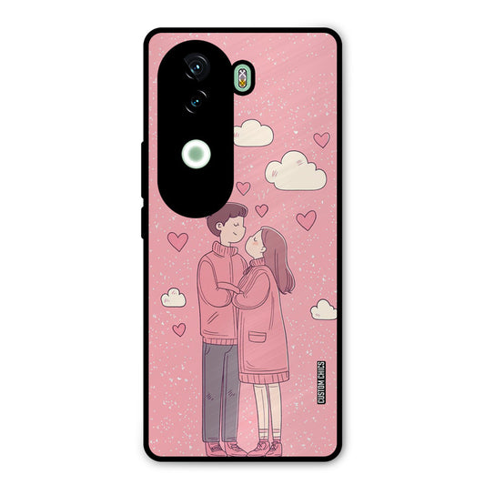 Cute Couple Together iQOO Z9s Mobile Back Cover - Cute PrintShield Case