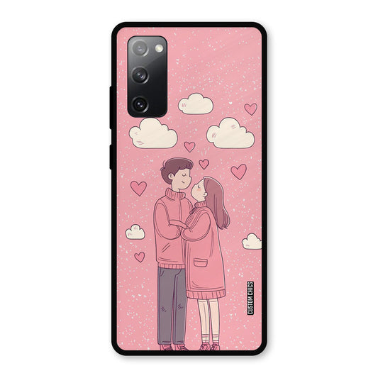 Cute Couple Together Samsung Galaxy S20 FE Mobile Back Cover - Cute PrintShield Case