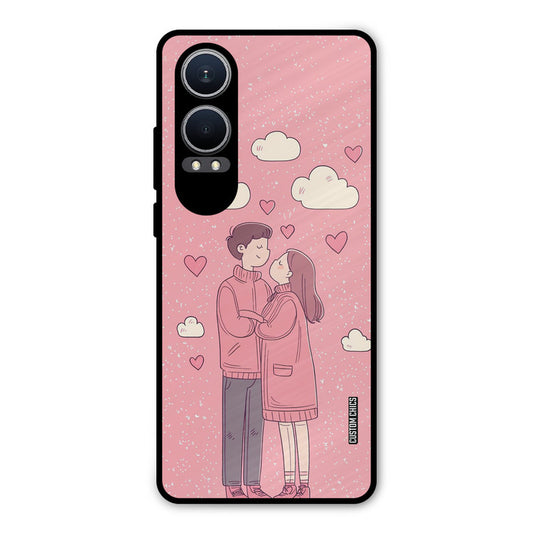 Cute Couple Together Oneplus Nord CE4 Lite Mobile Back Cover - Cute PrintShield Case