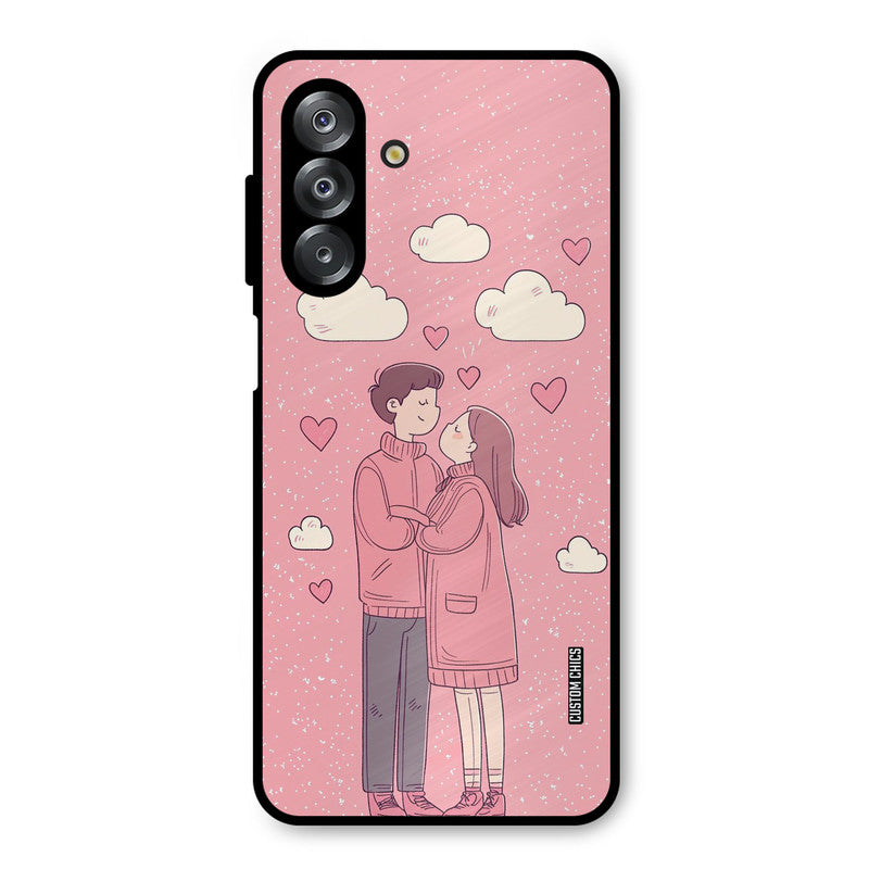 Cute Couple Together Samsung Galaxy A26 Mobile Back Cover - Cute PrintShield Case