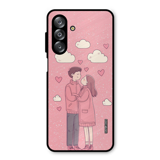 Cute Couple Together Samsung Galaxy A26 Mobile Back Cover - Cute PrintShield Case