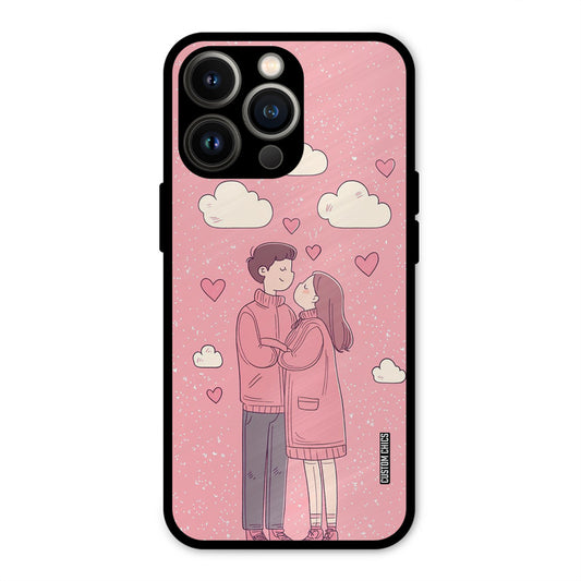 Cute Couple Together iPhone 13 Pro Max Mobile Back Cover - Cute PrintShield Case