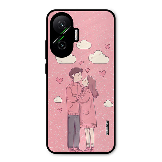 Cute Couple Together Poco F7 5G Mobile Back Cover - Cute PrintShield Case