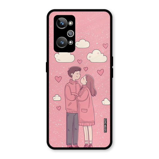 Cute Couple Together Realme GT Neo 2 Mobile Back Cover - Cute PrintShield Case
