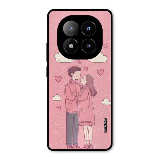 Cute Couple Together Redmi Note 14 Pro Plus 5G Mobile Back Cover - Cute PrintShield Case