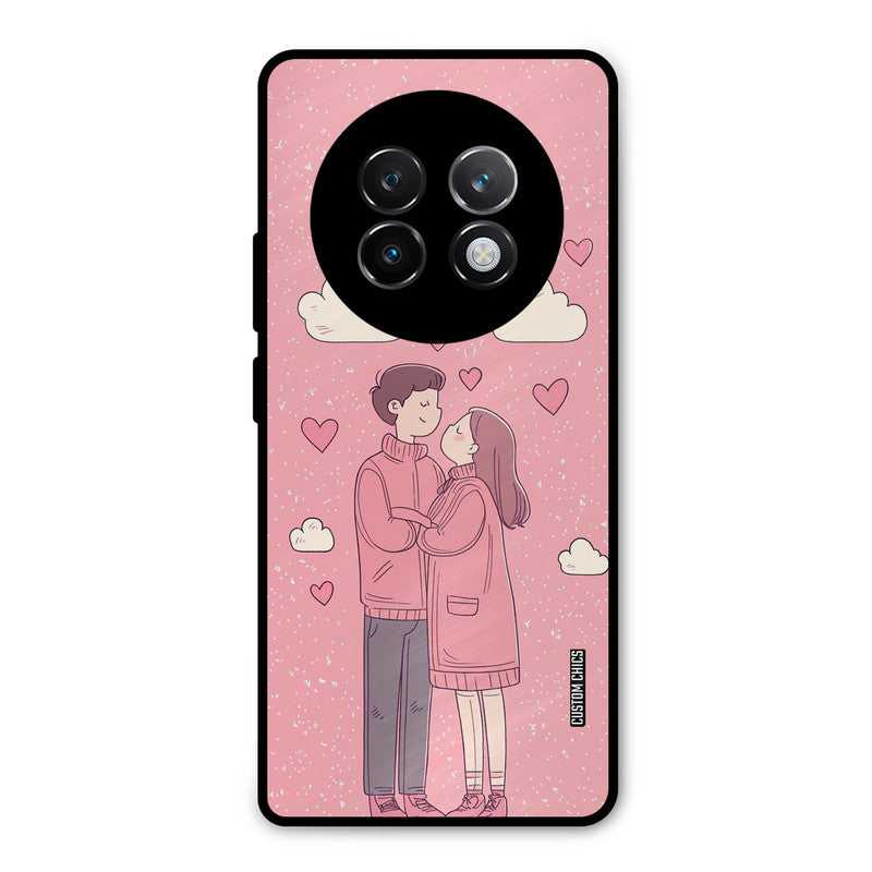 Cute Couple Together Realme 13 Plus Mobile Back Cover - Cute PrintShield Case