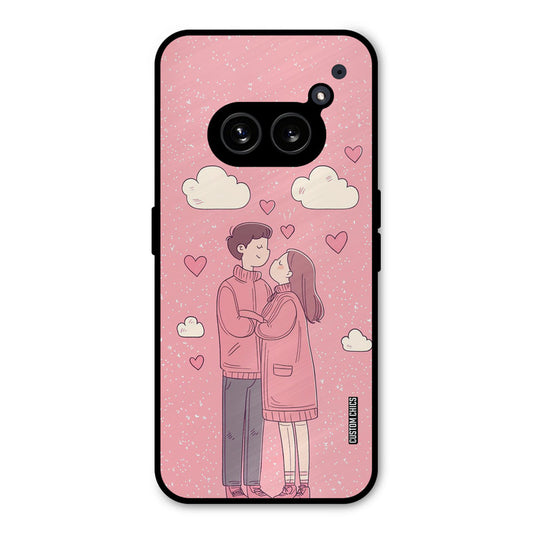 Cute Couple Together Nothing Phone 2a Mobile Back Cover - Cute PrintShield Case