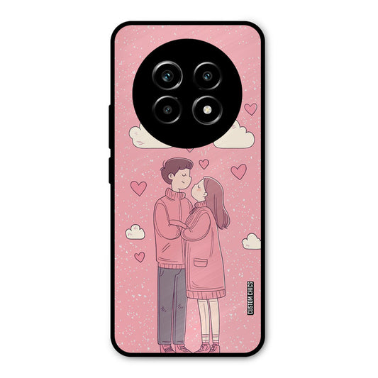 Cute Couple Together Realme 13 Pro Mobile Back Cover - Cute PrintShield Case
