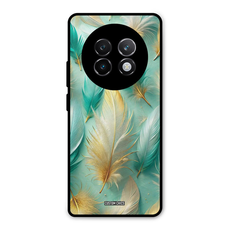 Cute Feather Realme 13 Plus Mobile Back Cover - Aesthetic PrintShield Case