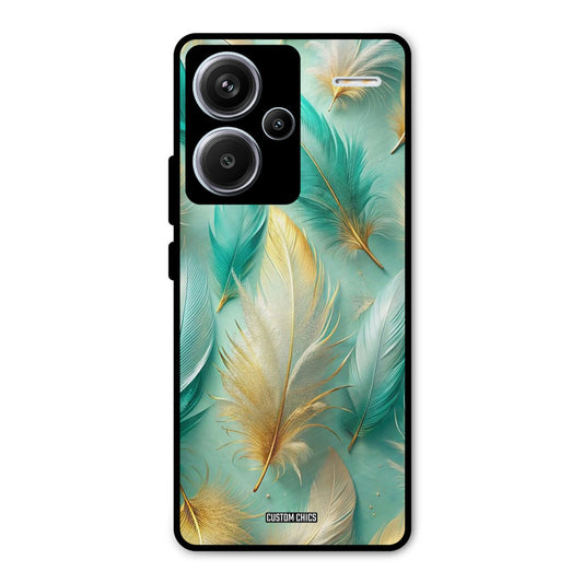 Cute Feather Redmi Note 13 Pro Plus Mobile Back Cover - Aesthetic PrintShield Case