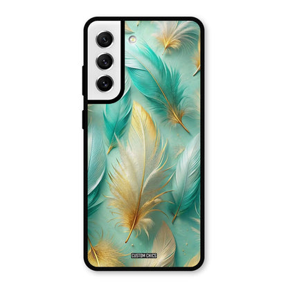Cute Feather Samsung Galaxy S21 FE 5G Mobile Back Cover - Aesthetic PrintShield Case