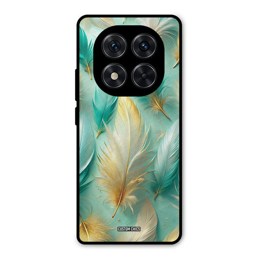 Cute Feather Redmi Note 14 Pro Mobile Back Cover - Aesthetic PrintShield Case
