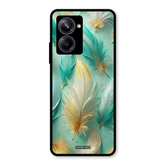 Cute Feather Realme 10 Pro Mobile Back Cover - Aesthetic PrintShield Case