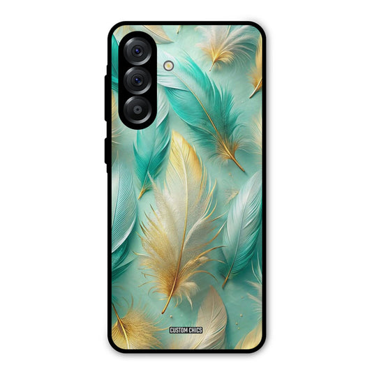 Cute Feather Samsung Galaxy A56 5G Mobile Back Cover - Aesthetic PrintShield Case