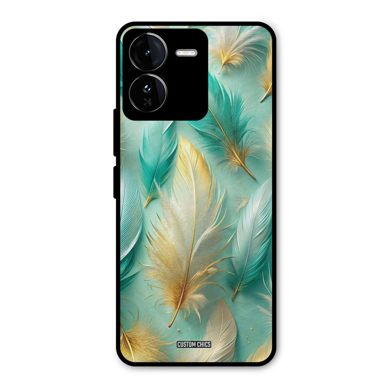 Cute Feather iQOO Z9 Mobile Back Cover - Aesthetic PrintShield Case