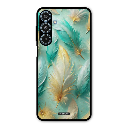 Cute Feather Samsung Galaxy M35 5G Mobile Back Cover - Aesthetic PrintShield Case