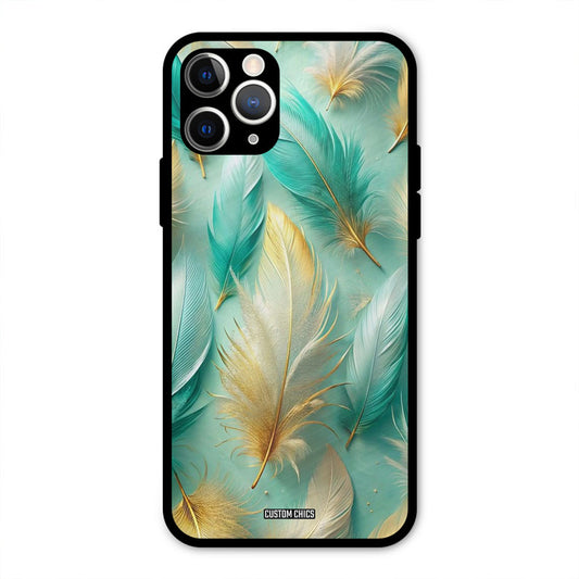 Aesthetic Feather IPhone 11 Pro Mobile Back Cover - Aesthetic PrintShield Case