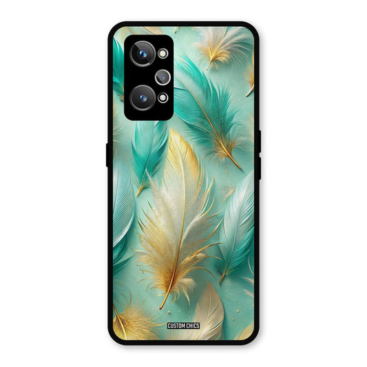 Cute Feather Realme GT 2 Mobile Back Cover - Aesthetic PrintShield Case