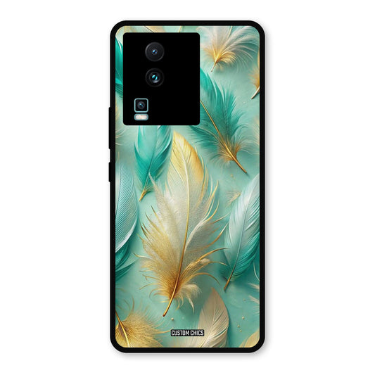 Cute Feather IQOO Neo 7 Mobile Back Cover - Aesthetic PrintShield Case