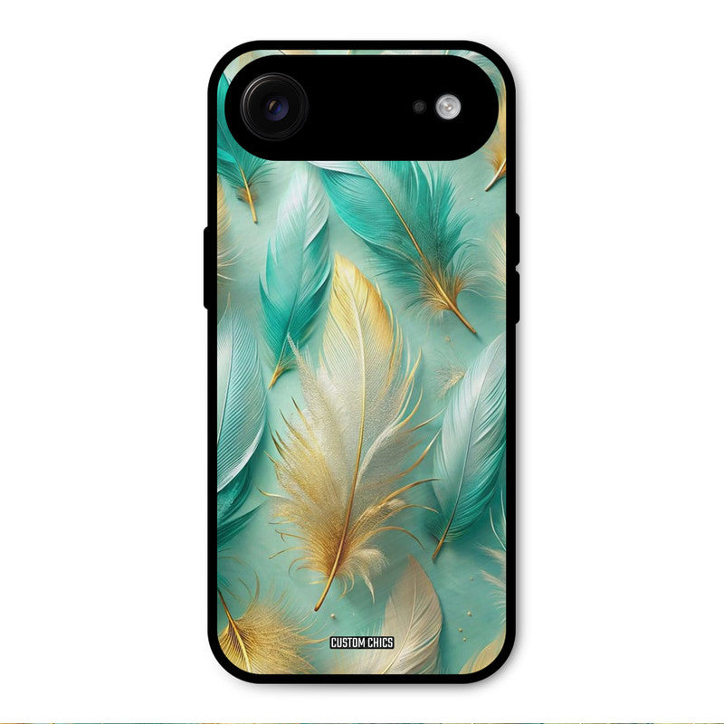 Cute Feather iPhone Air Mobile Back Cover - Aesthetic PrintShield Case