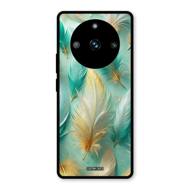 Cute Feather Realme 11 Pro Plus Mobile Back Cover - Aesthetic PrintShield Case