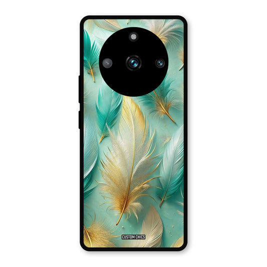 Cute Feather Realme 11 Pro Plus Mobile Back Cover - Aesthetic PrintShield Case