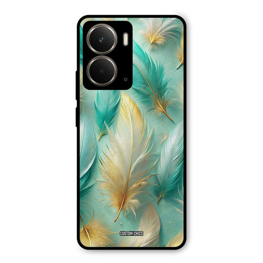 Cute Feather Realme P3 Mobile Back Cover - Aesthetic PrintShield Case