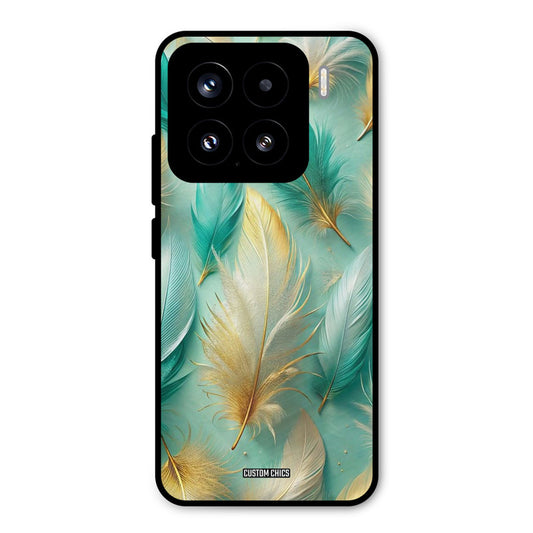 Cute Feather Xiaomi 15 5G Mobile Back Cover - Aesthetic PrintShield Case