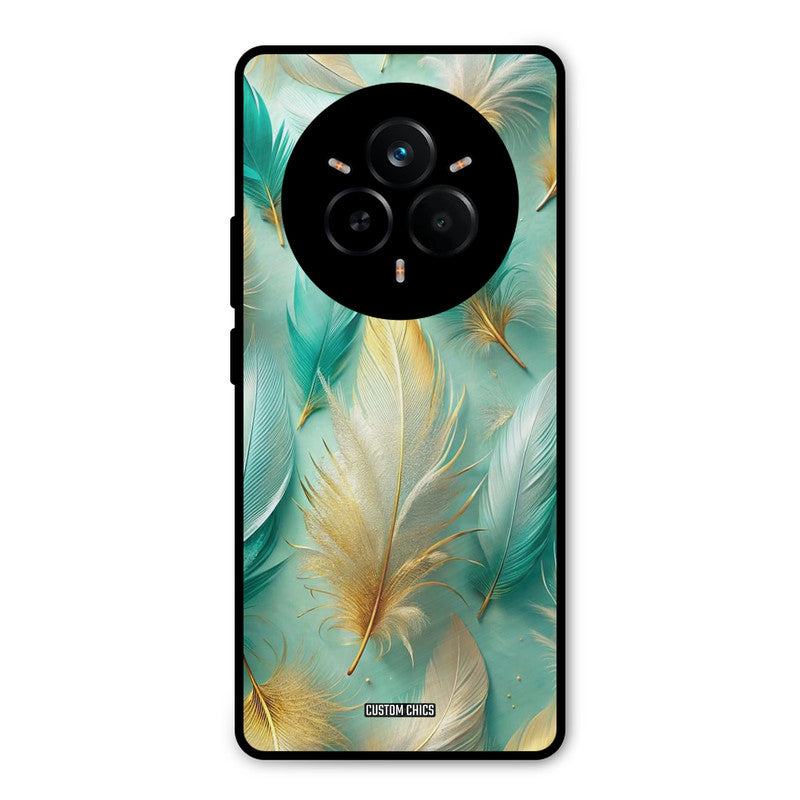 Cute Feather Realme 14 Pro Plus Mobile Back Cover - Aesthetic PrintShield Case