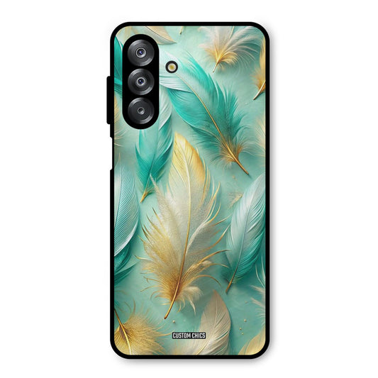 Cute Feather Samsung Galaxy A26 Mobile Back Cover - Aesthetic PrintShield Case