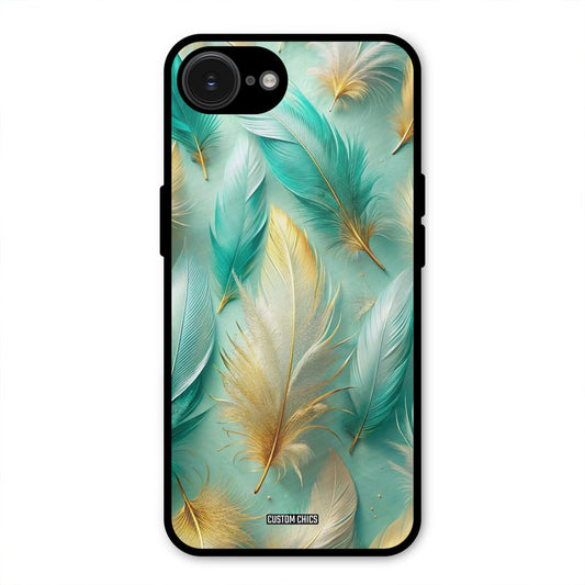 Cute Feather iPhone 16e Mobile Back Cover - Aesthetic PrintShield Case