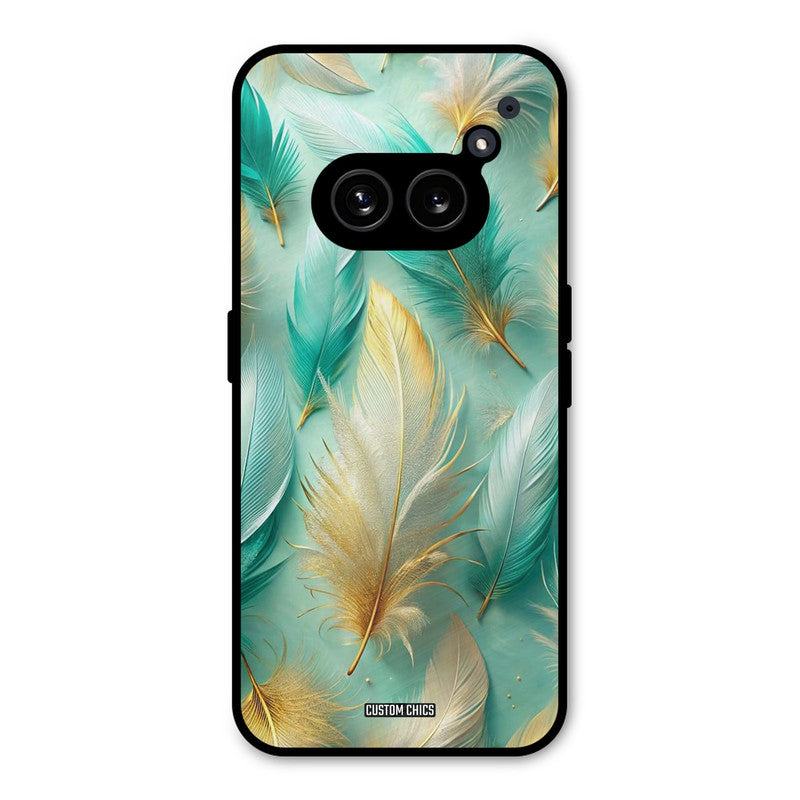 Cute Feather Nothing Phone 2a Mobile Back Cover - Aesthetic PrintShield Case
