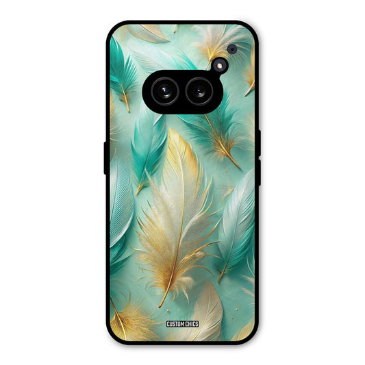 Cute Feather Nothing Phone 2a Mobile Back Cover - Aesthetic PrintShield Case
