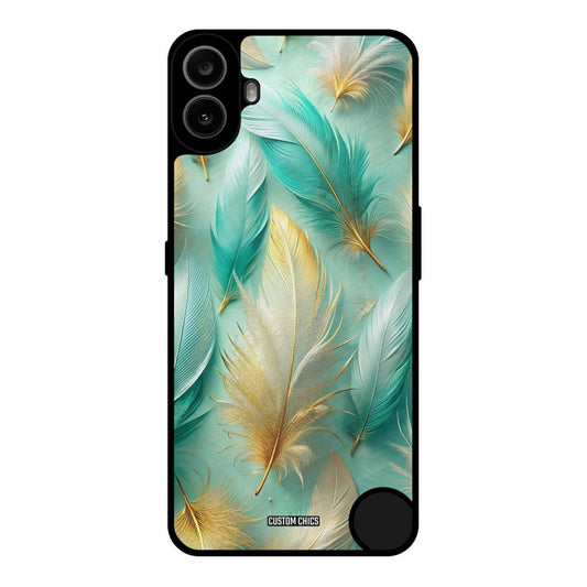 Cute Feather Nothing CMF Phone 1 Mobile Back Cover - Aesthetic PrintShield Case