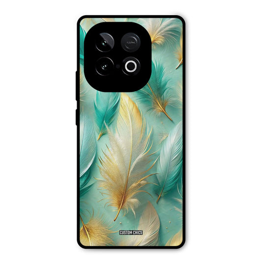 Cute Feather iQOO Neo 10 Mobile Back Cover - Aesthetic PrintShield Case