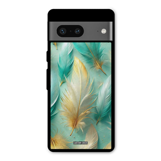 Cute Feather Google Pixel 7 Mobile Back Cover - Aesthetic PrintShield Case